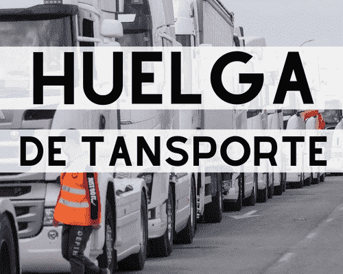 Huelga Transporte Espana
