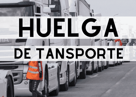 Huelga Transporte Espana